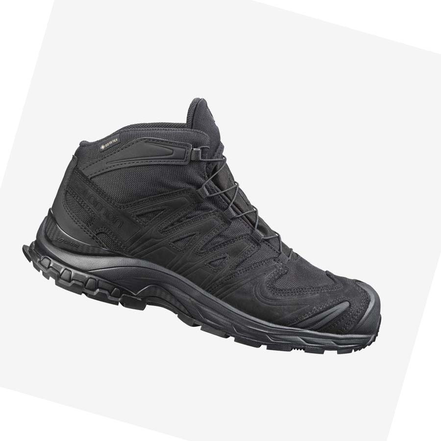 Salomon XA FORCES MID GORE-TEX EN Csizma Férfi Fekete | HU 2272ZUT